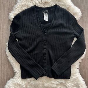 APC Black Cardigan